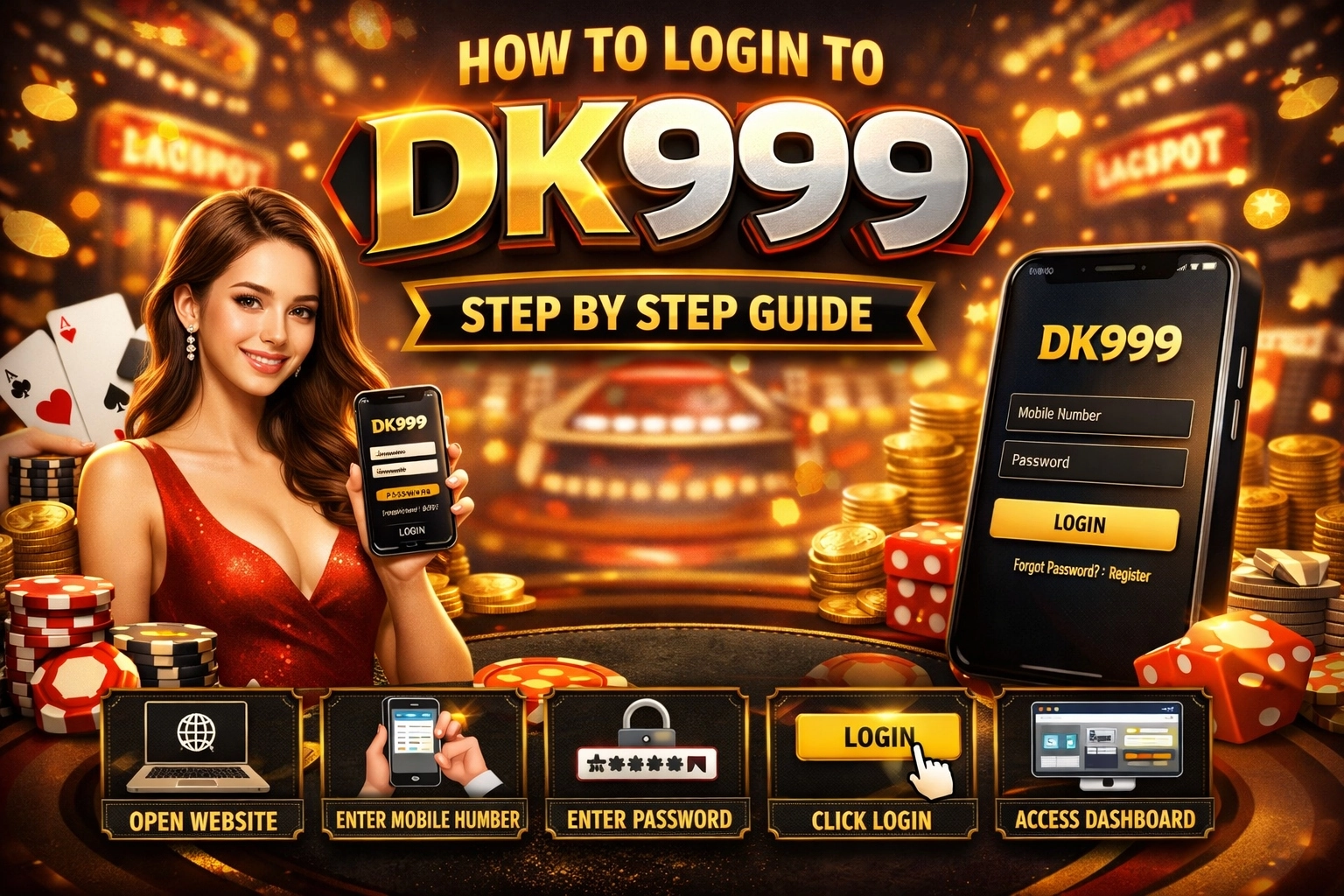 DK999 Login and Sign Up